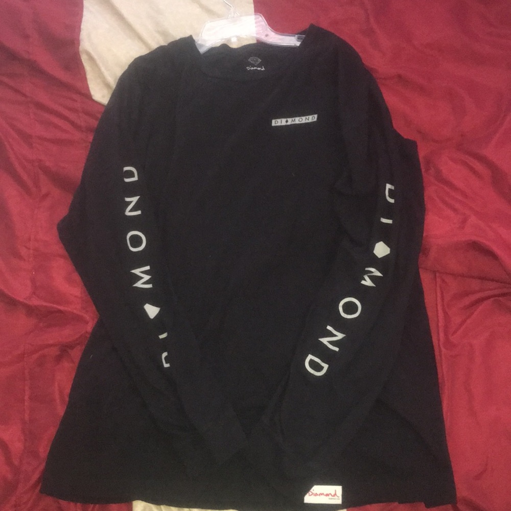 DIAMOND LONG SLEEVE TEE SIZE XL